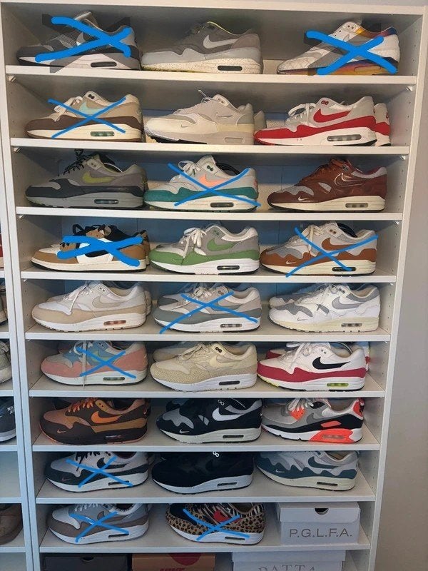 Nike air max 1 collection for sale - size 45, Overige kleuren, Nike, Ophalen of Verzenden, Sneakers of Gympen
