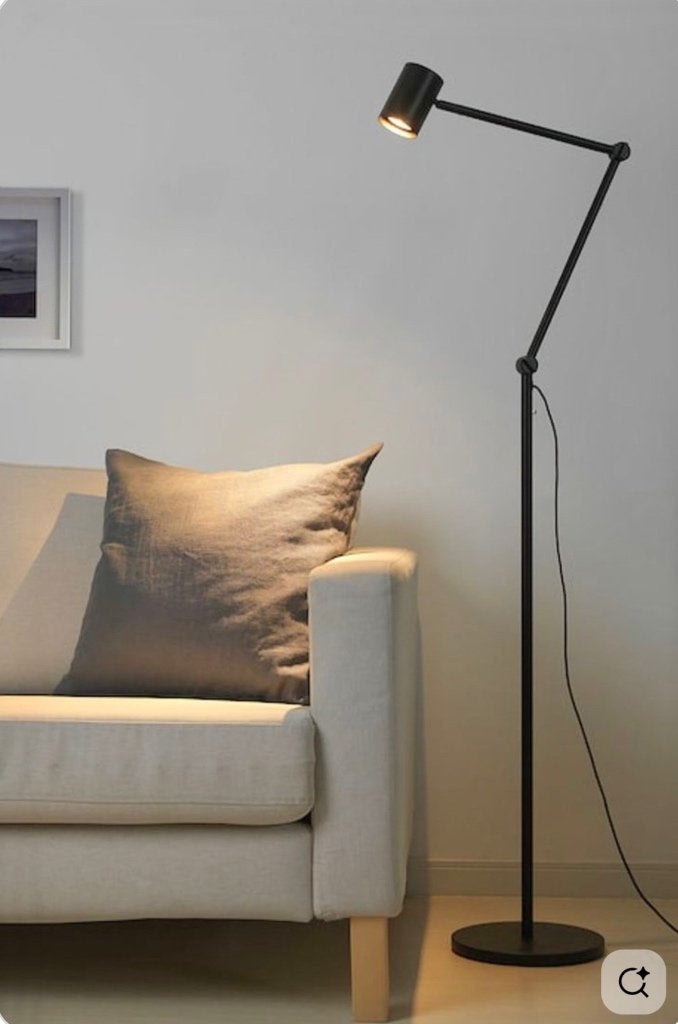 Ikea NYMÅNE vloerlamp, Ophalen, GU10, Nieuw, Minder dan 100 cm