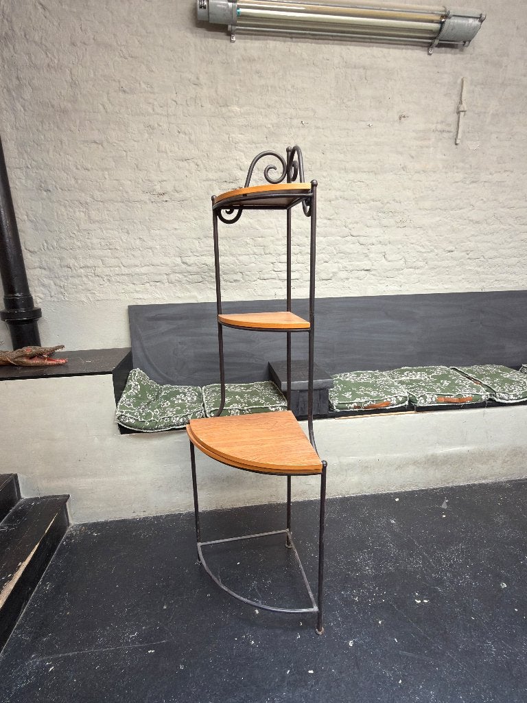 5 Hoeketagères, Ophalen, Gebruikt, Rek/stellage, Metaal