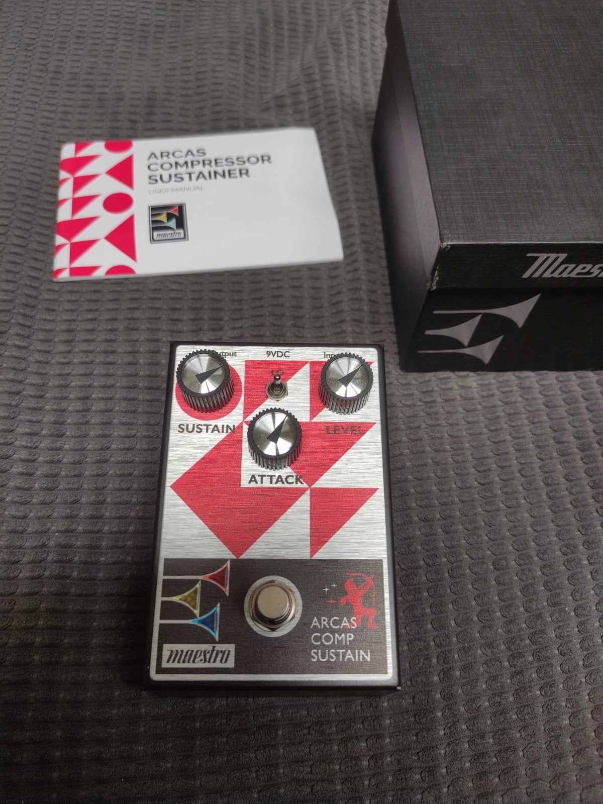 Maestro Arcas Compressor Sustainer Gitaar Pedaal, Muziek en Instrumenten, Effecten, Ophalen, Gebruikt, Compressor