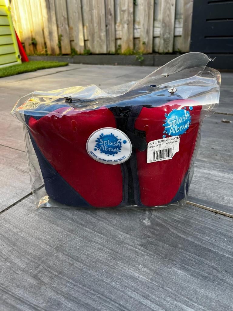 Reddingsvest Splash About (1-3 jaar) Rood/Navy, Watersport en Boten, Watersportkleding, Ophalen of Verzenden