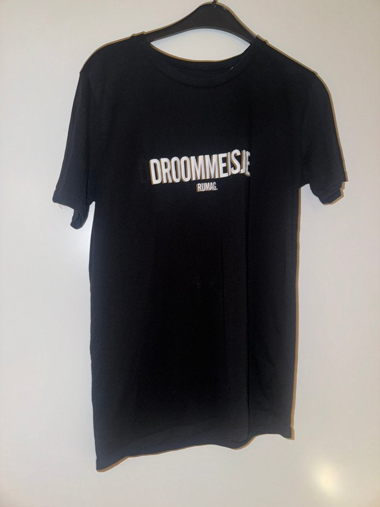 Rumag S shirt T-shirt zwart zwarte Droommeisje, Kleding | Dames, Verzenden, Zwart, Zo goed als nieuw, Korte mouw