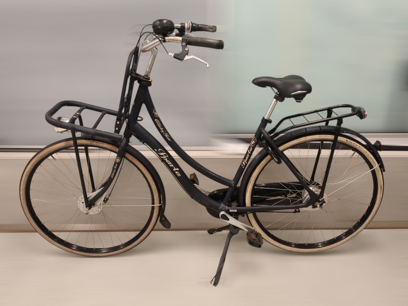Nette Sparta Country Tour Fiets Handrem Voorrek Omafiets AXA, Ophalen, Sparta, Versnellingen, 53 tot 56 cm