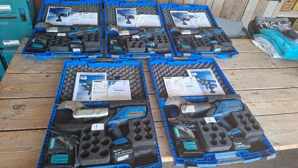 Klauke ES85-L + ES85 CFM accu kabelschaar kabelknipper, Ophalen of Verzenden, Zo goed als nieuw, /, /