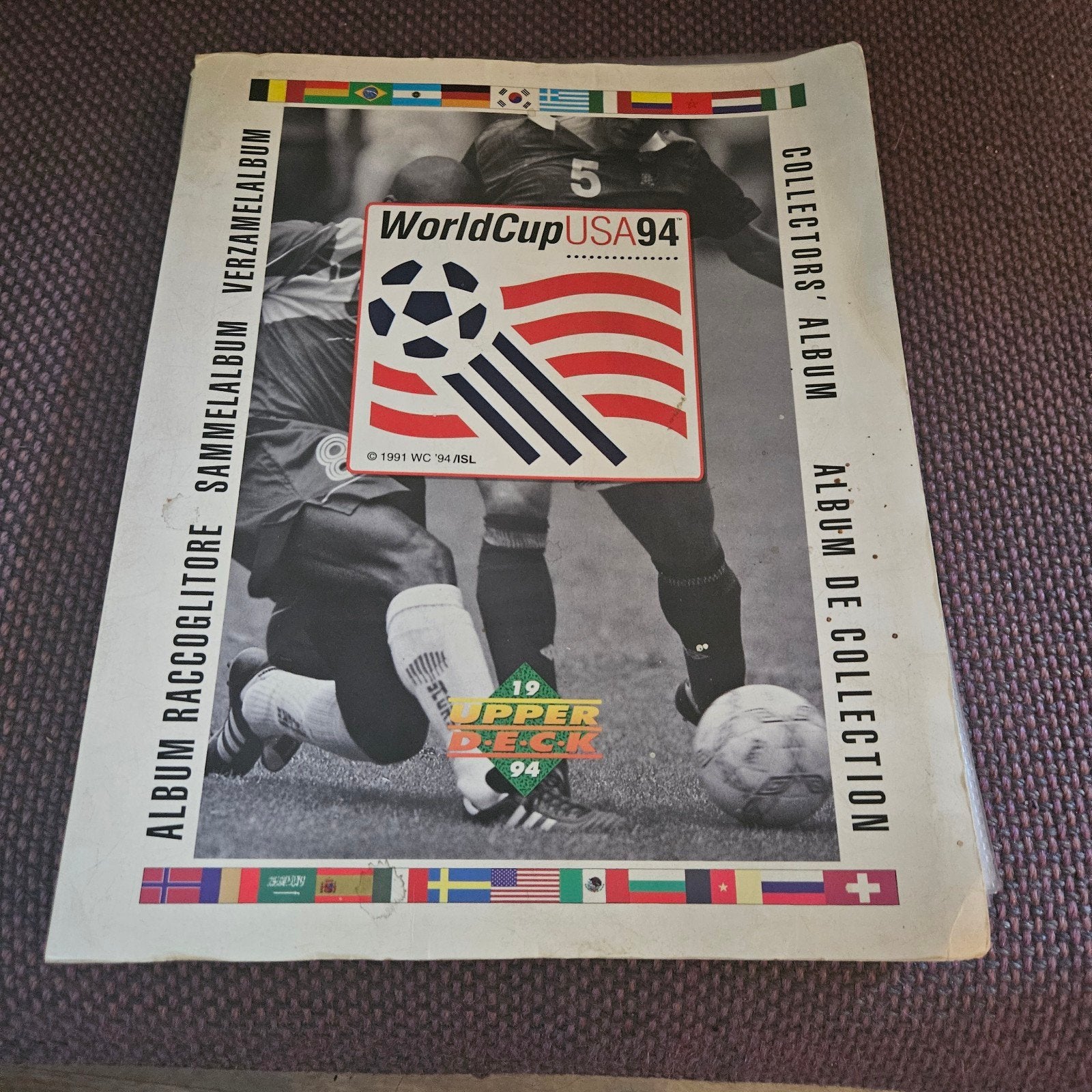 World Cup USA 94 Voetbalplaatjes Album alle 267 +meer hs/wc, Ophalen of Verzenden, Gebruikt, Overige sporten, Spelerskaart