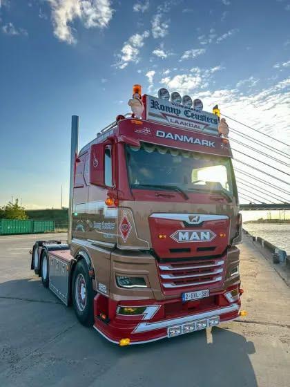 TEKNO MAN TGX GN 6X2 MET 3 AS TANKOPL  RONNY CEUSTERS, Ophalen of Verzenden, Nieuw, Bus of Vrachtwagen, Tekno