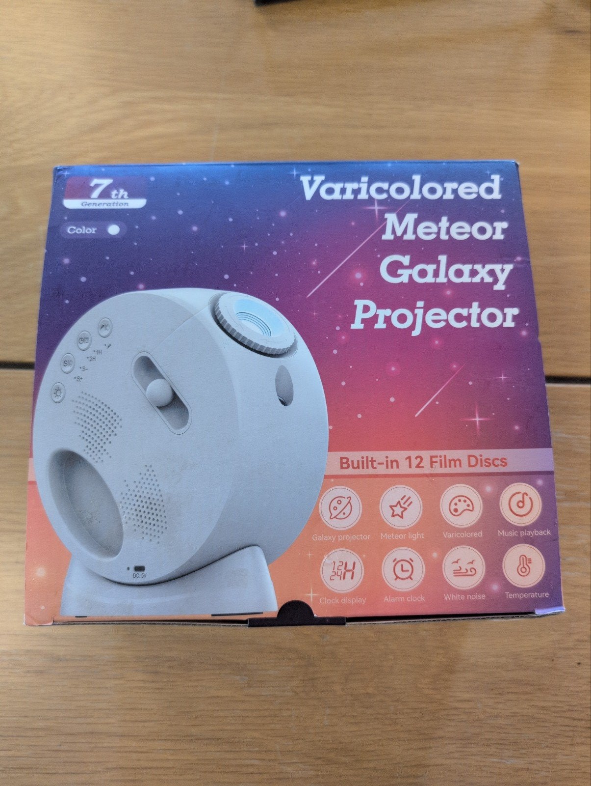 Varicolored Meteor Galaxy Projector - Sterrenprojector, Ophalen of Verzenden, Nieuw