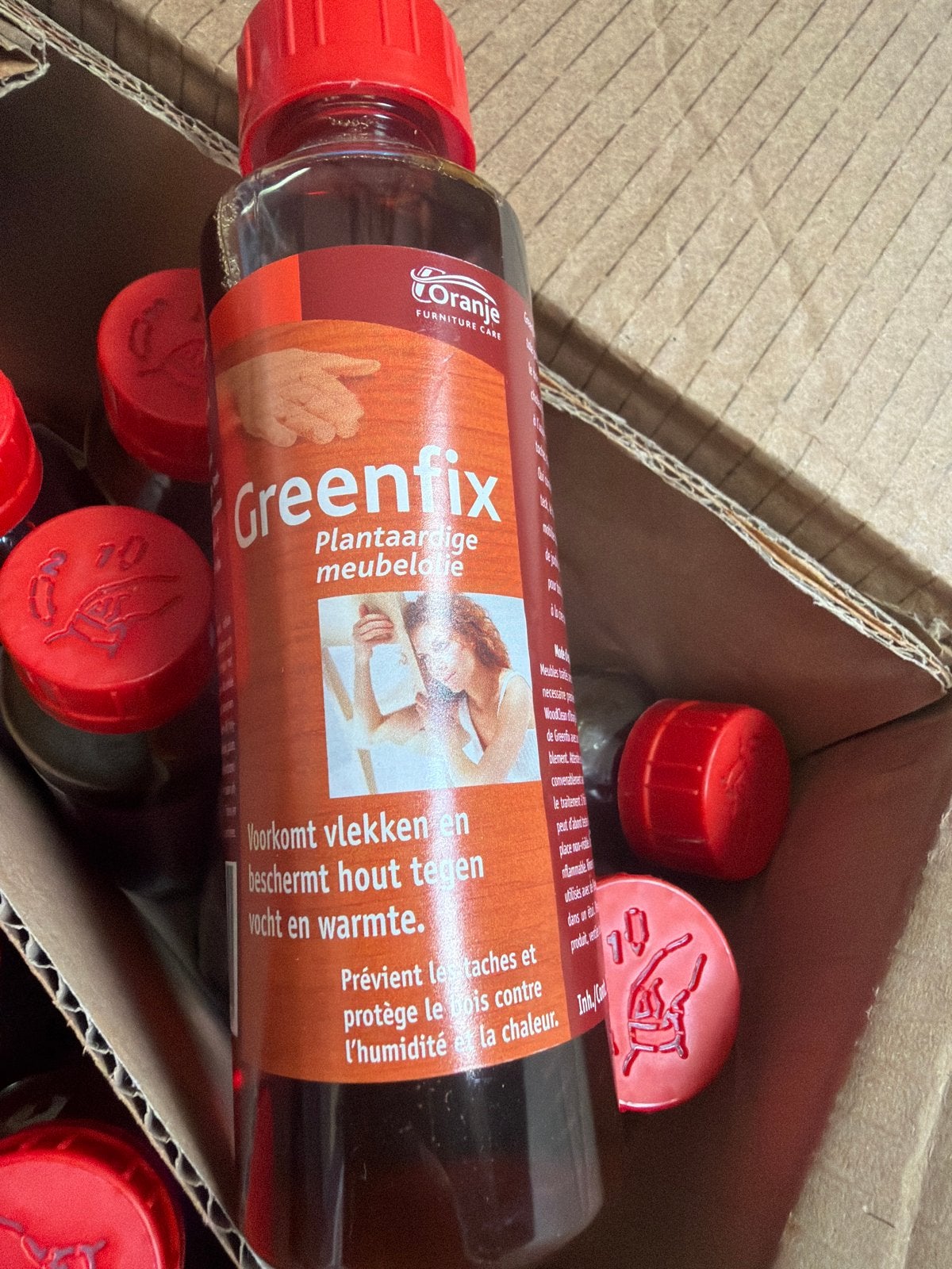 Oranje Greenfix Plantaardige Meubelolie - Vlek- en Vochtwere, Ophalen of Verzenden, Nieuw