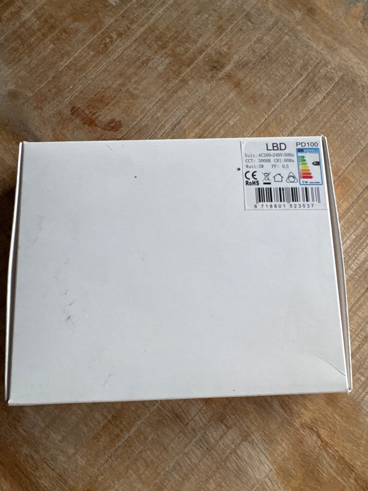LBD PD100 LED Inbouwspot - Nieuw in doos, Led-lamp, Nieuw, Ophalen of Verzenden, Overige merken