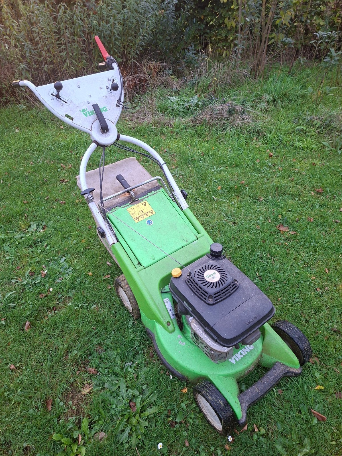Viking MB 755.0 KS Benzine Grasmaaier, Ophalen, Gebruikt, Opvangbak, Benzine-grasmaaier