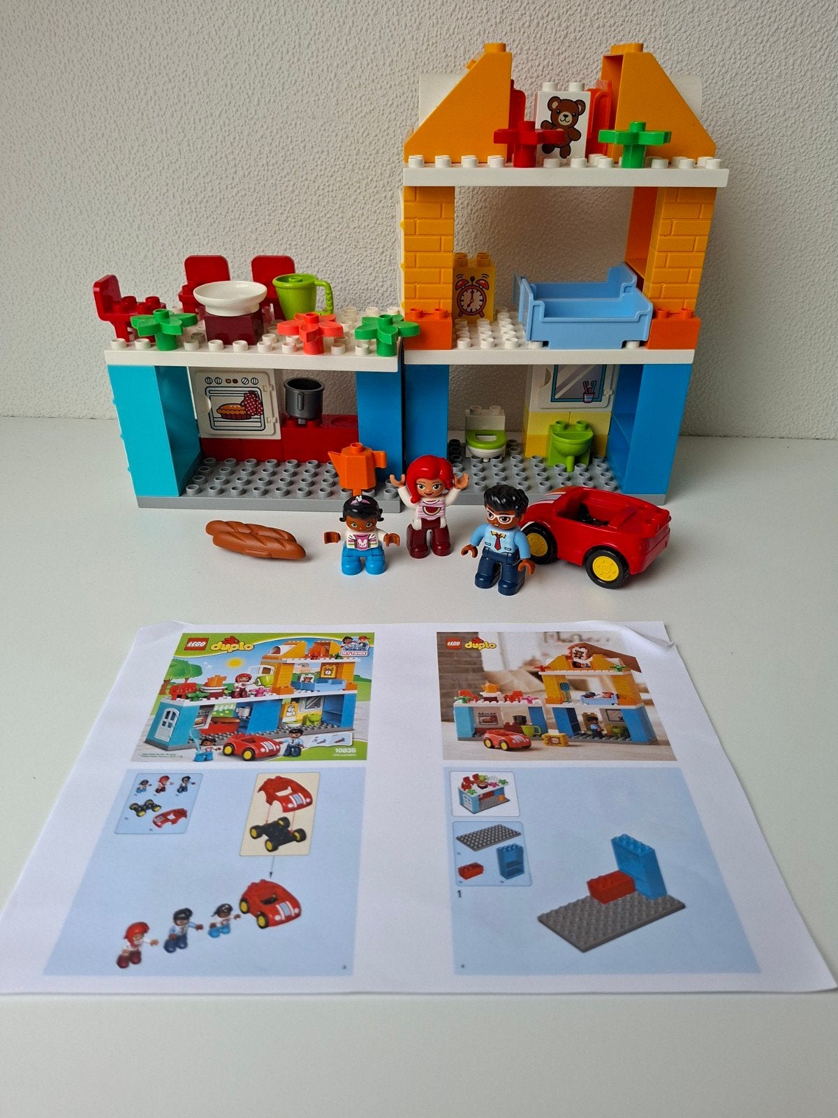 Lego Duplo set 10835 - Duplo Town familyhouse, Gebruikt, Overige thema's, Ophalen of Verzenden, Duplo
