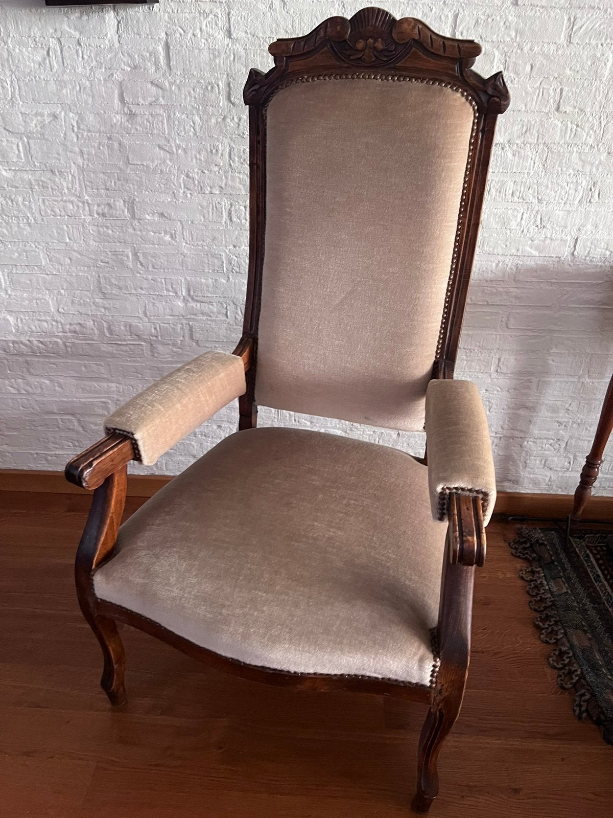 Te koop mooie oma stoel, Antiek en Kunst, Ophalen of Verzenden