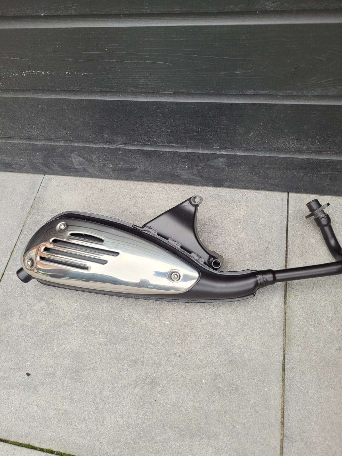 origineel piaggio uitlaat 4t 2v vespa nieuw, Fietsen en Brommers, Ophalen of Verzenden, Nieuw, Uitlaat, Piaggio