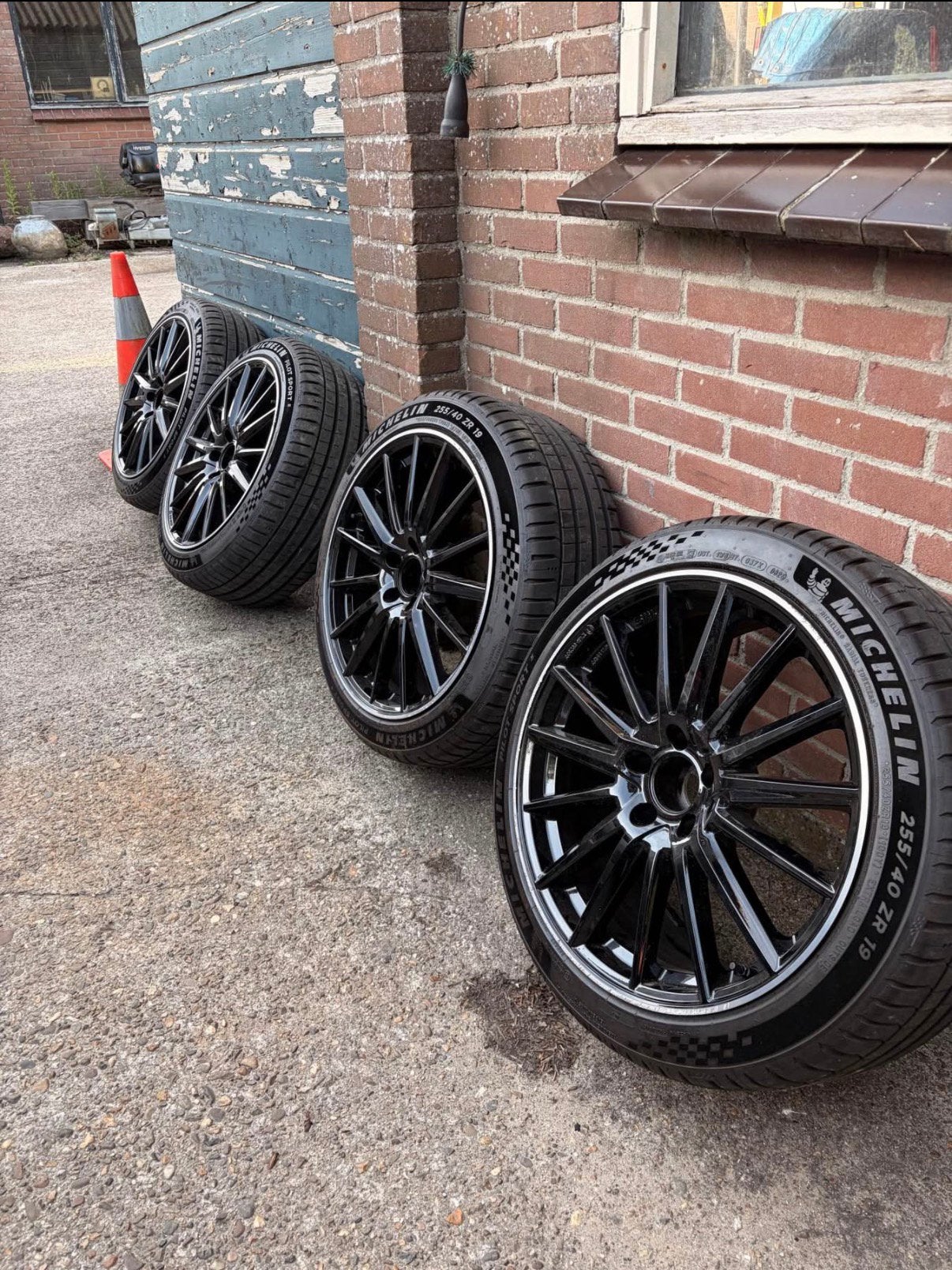 CMS velgen met nieuwe banden 5x112 ET30, maat 255/40-19, 255 mm, Nieuw, Band(en), Zomerbanden