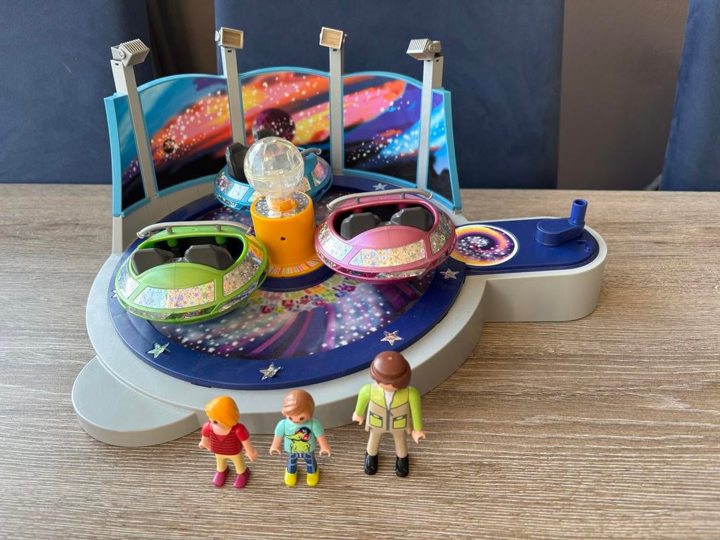 Playmobil Breakdance Kermisattractie met Figuren, Kinderen en Baby's, Speelgoed | Playmobil, Ophalen of Verzenden, Zo goed als nieuw