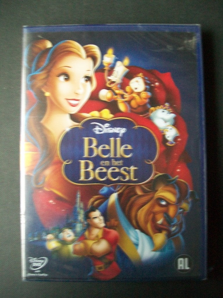 Disney Belle en het Beest gouden rugnummer 33 sealed 1-disc , Cd's en Dvd's, Dvd's | Tekenfilms en Animatie, Tekenfilm, Nederlands