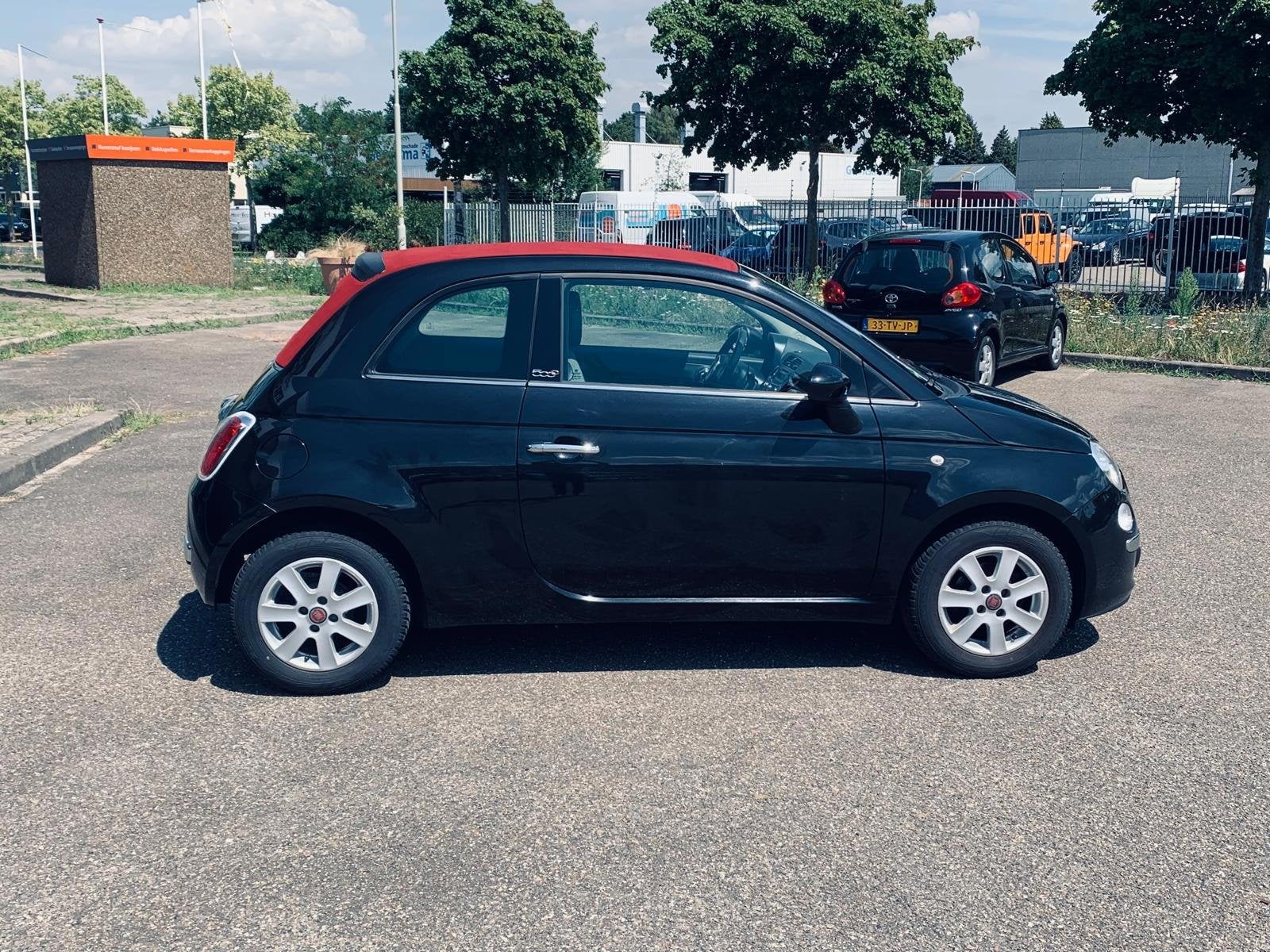 Fiat 500 C 1.2 Lounge, Cabrio, Airco, Nieuw APK, Onderhoud, Auto's, Fiat, Voorwielaandrijving, Euro 5, Gebruikt, Cabriolet