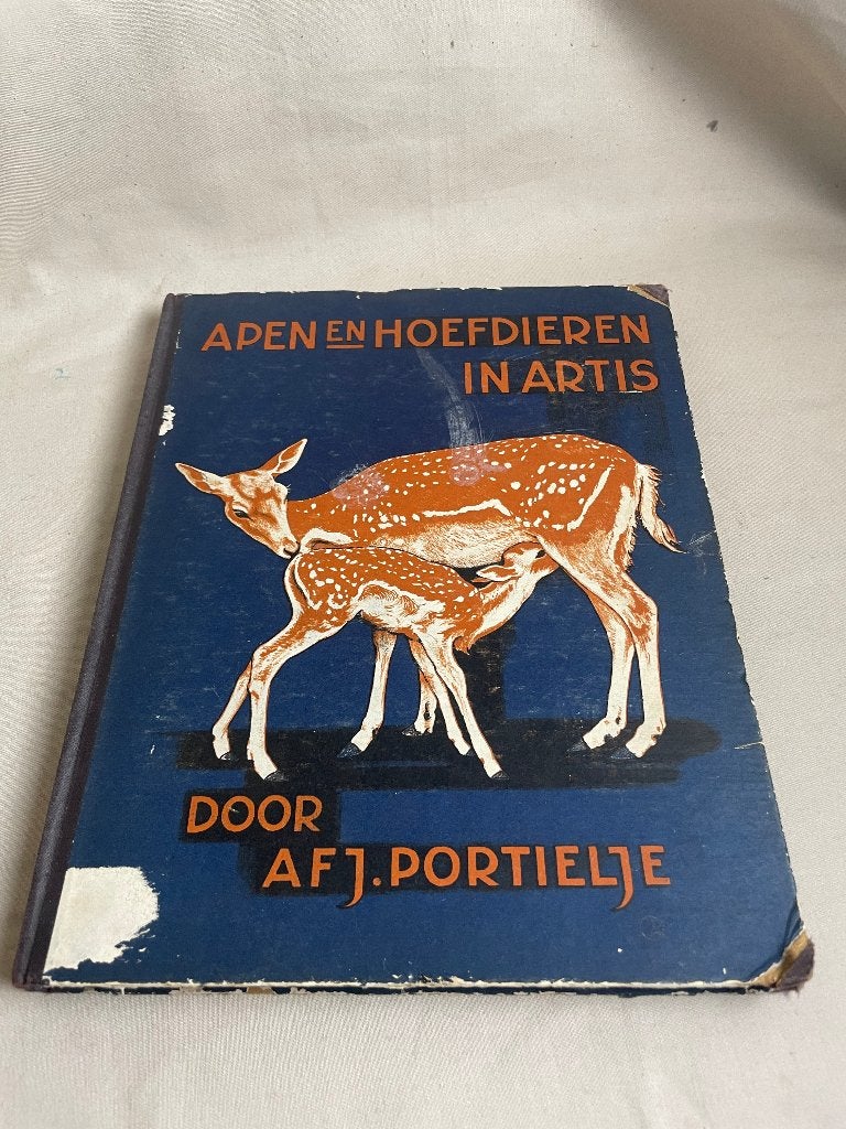 Apen en hoefdieren in Artis A.F.J. Portielje, Gelezen, A.F.J. Portielje, Ophalen of Verzenden, Overige onderwerpen