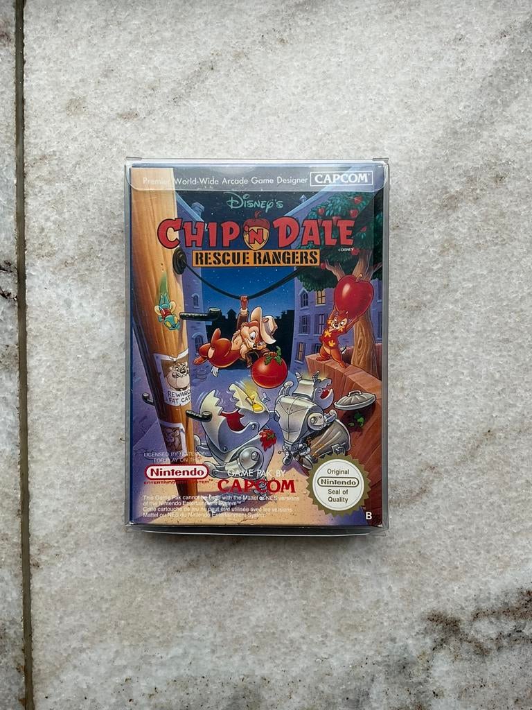 Chip ’n Dale Rescue Rangers – Nintendo NES PAL –  (CIB), Spelcomputers en Games, Games | Nintendo NES, Avontuur en Actie, 2 spelers