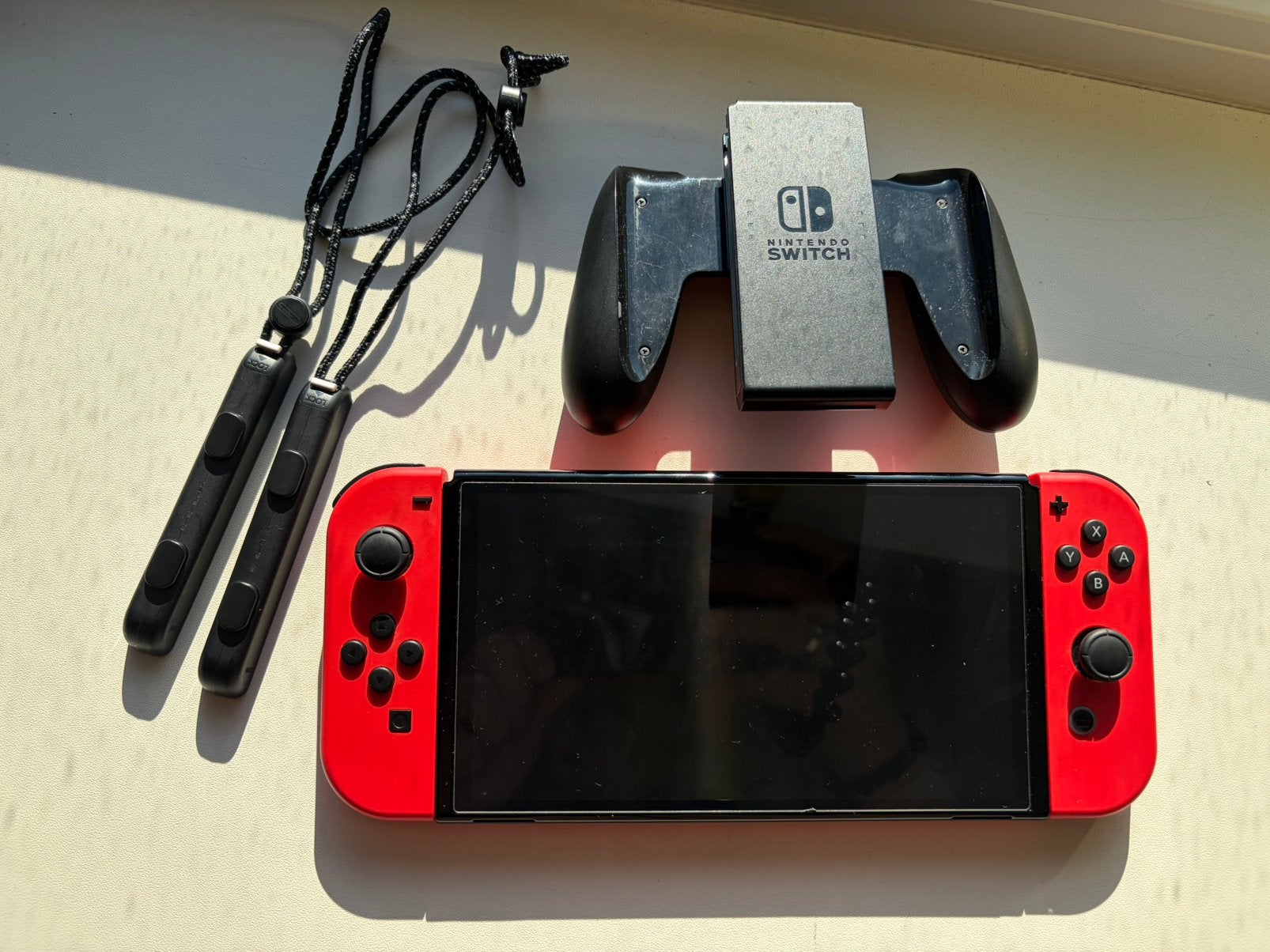 Nintendo Switch OLED Mario Edition.