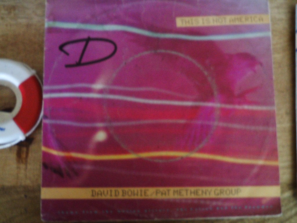 david bowie - this is not america  9jun, 7 inch, Ophalen of Verzenden, Pop, Single