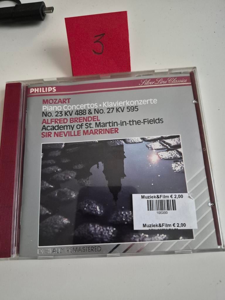 Mozart Piano Concertos - Alfred Brendel, Sir Neville, Ophalen of Verzenden, Classicisme, Gebruikt, Kamermuziek
