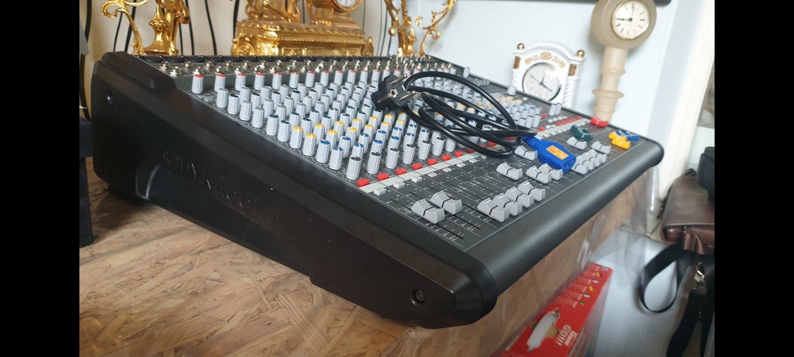 Dynacord PowerMate 1600-3 Powermixer - 2x1000W, Muziek en Instrumenten, Mengpanelen, Ophalen of Verzenden, Gebruikt, 10 tot 20 kanalen