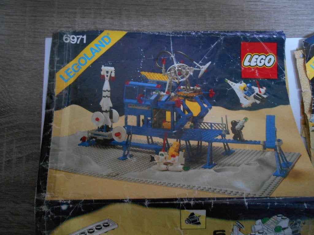 lego space jaren 80 bouwboekje instructieboekje 6971 base, Kinderen en Baby's, Speelgoed | Duplo en Lego, Ophalen, Gebruikt, Lego
