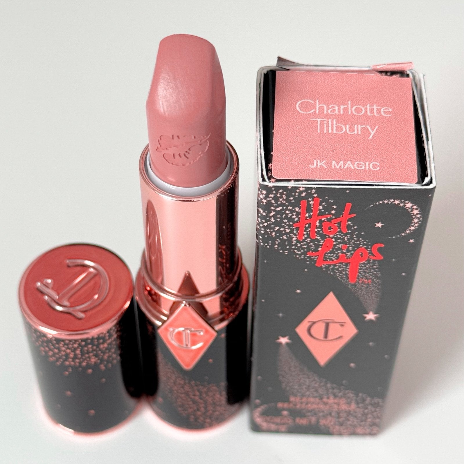 Charlotte Tilbury JK Magic Lipstick, Verzenden, Zo goed als nieuw, Lippen, Make-up