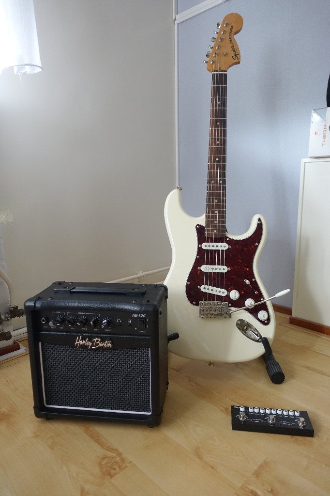 Complete gitaar set, Ophalen, Fender, Met versterker, Zo goed als nieuw