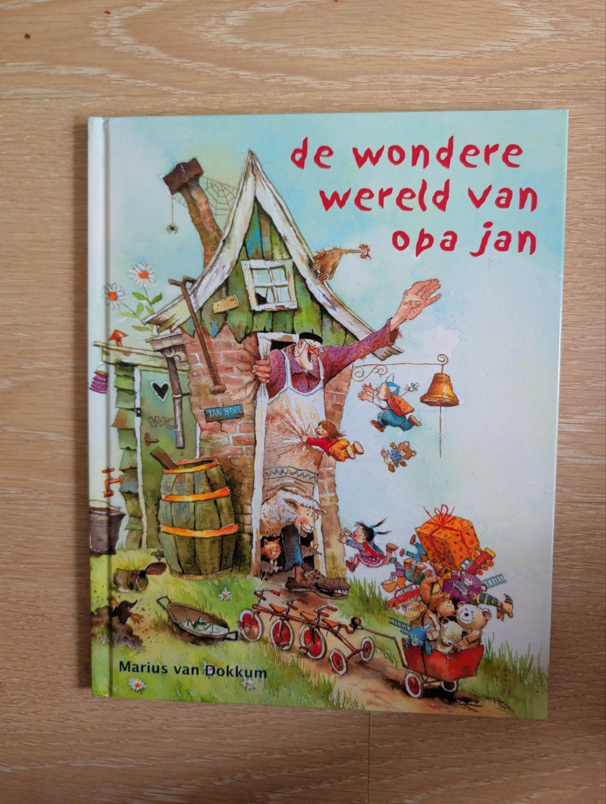 De Wondere Wereld van Opa Jan - Marius van Dokkum, Ophalen of Verzenden, Zo goed als nieuw, Marius van Dokkum, Fictie algemeen