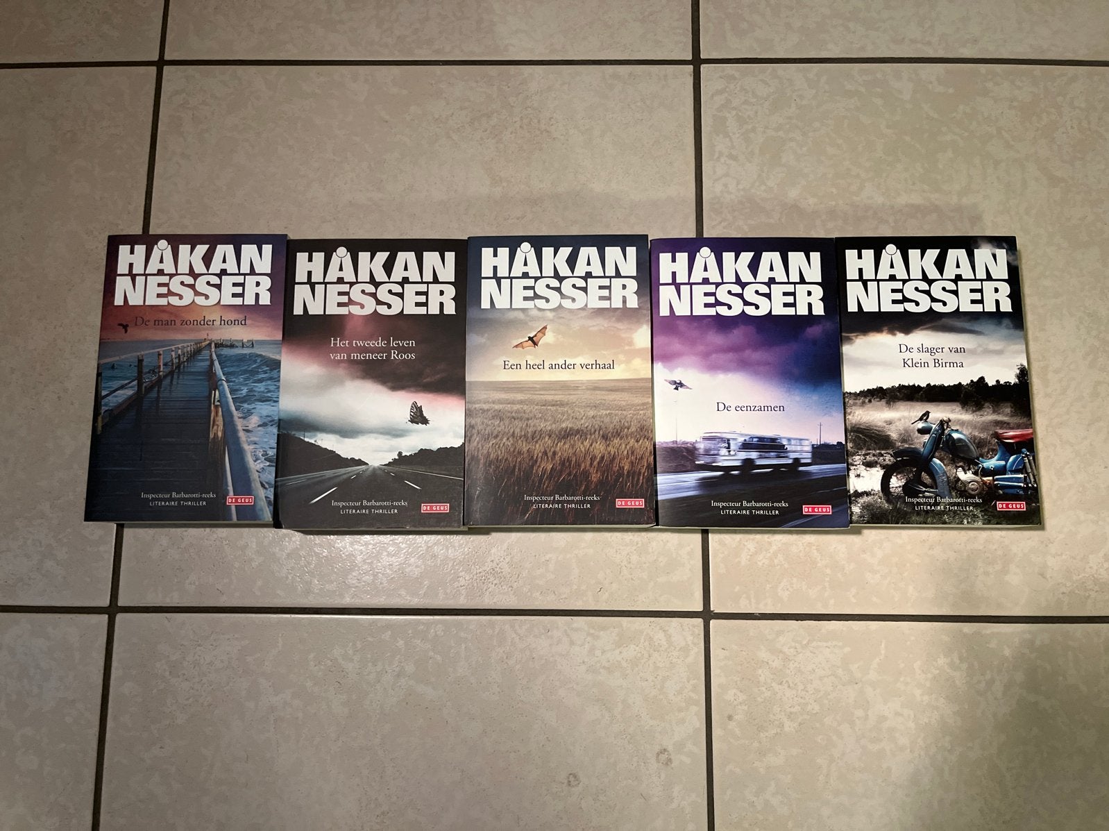 Håkan Nesser - 5 thrillers (De Barbarotti reeks), Ophalen of Verzenden, Gelezen, Scandinavië