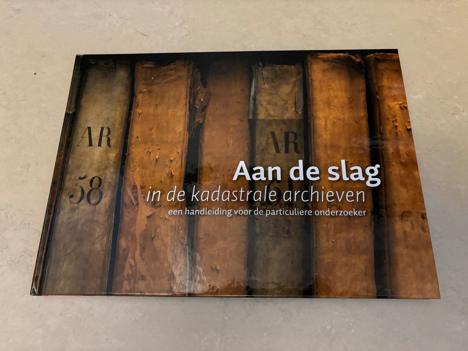 Aan de slag in de kadastrale archieven, Boeken, Verzenden, Zo goed als nieuw, 1800 tot 2000, Landkaart