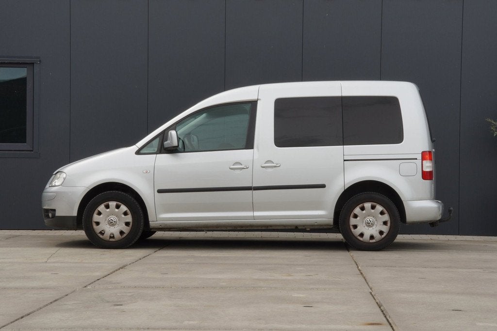 Volkswagen Caddy 1.6 Optive Comfort 5p BENZINE 2008 MPV Airc, Auto's, Voorwielaandrijving, Stof, Gebruikt, Overige modellen