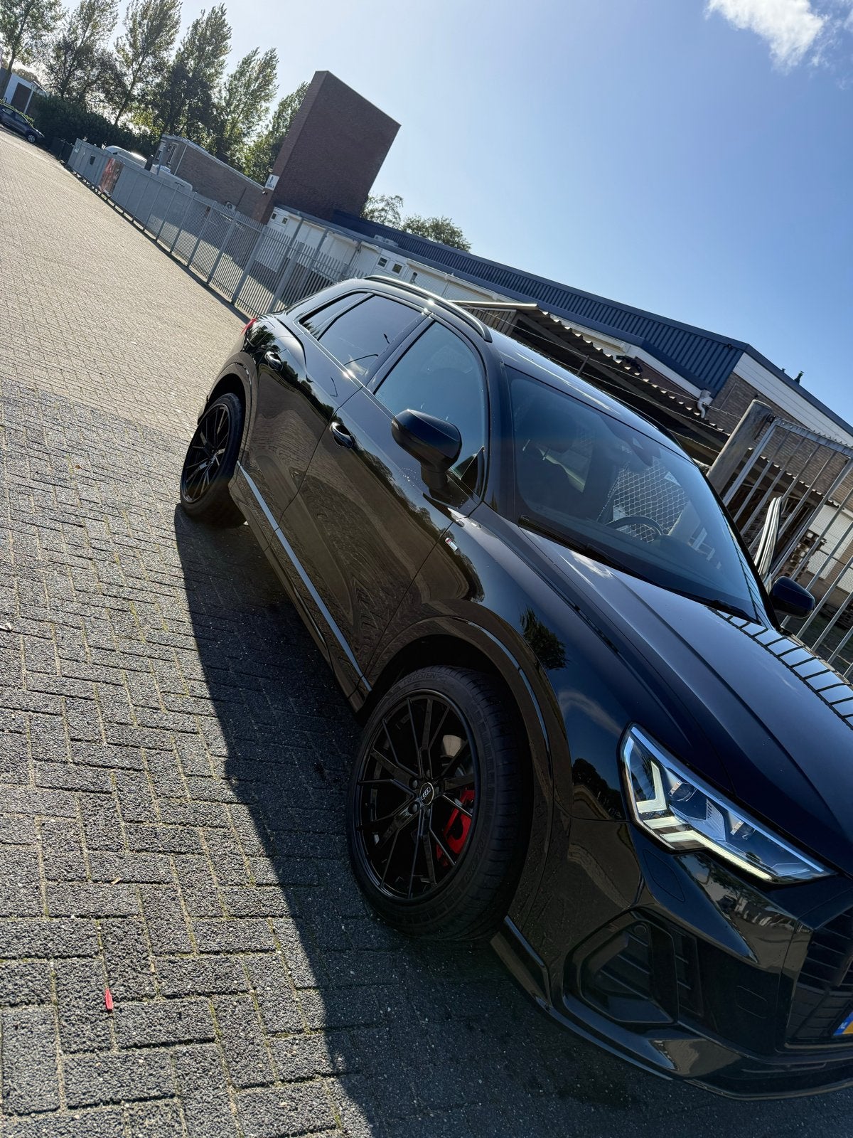 Audi Q3 45 Tfsi e 245pk Phev S Tronic 2021 Zwart, Auto's, 1715 kg, Zwart, Plug-in hybride, 1395 cc