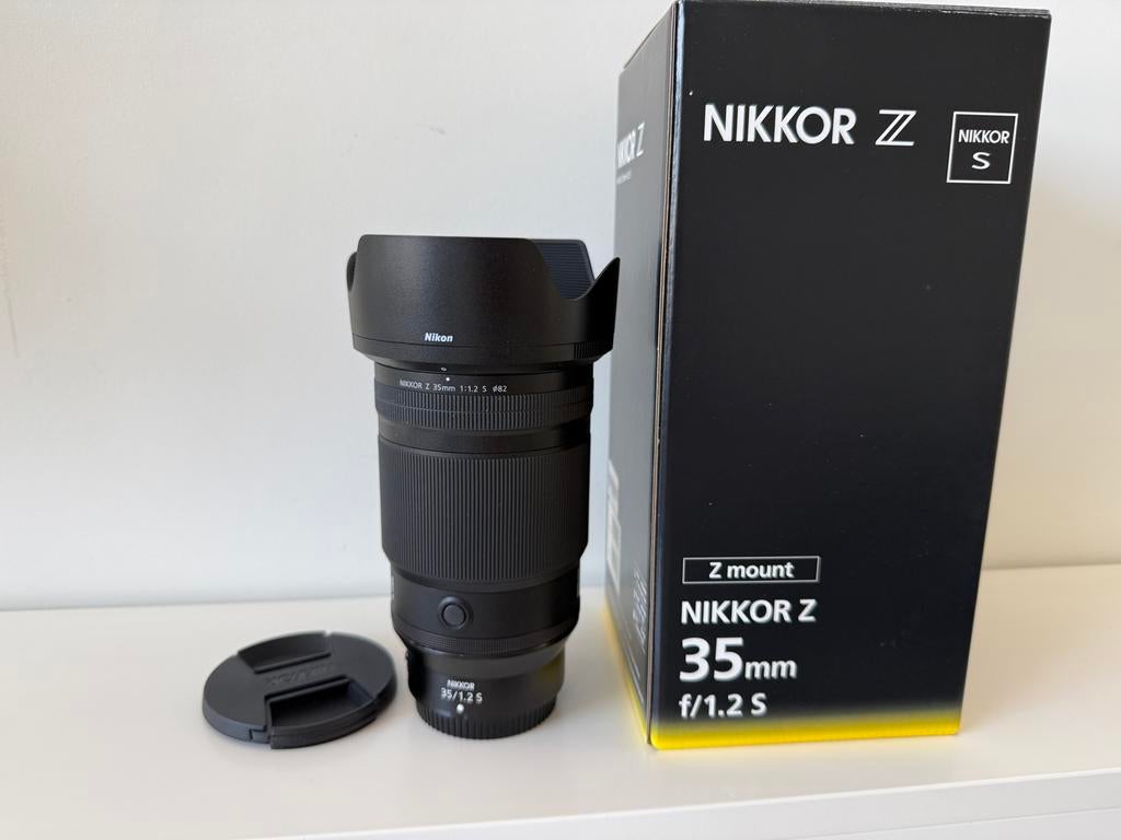 Nikon Nikkor Z 35mm f/1.2 S objectief in nieuw staat, Audio, Tv en Foto, Fotografie | Lenzen en Objectieven, Ophalen, Zo goed als nieuw