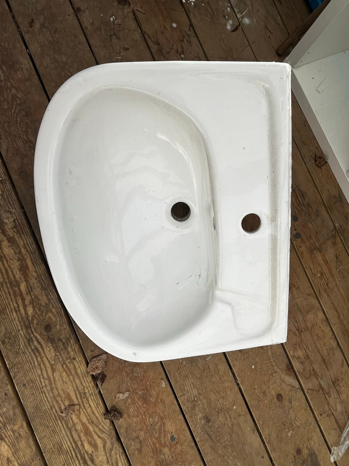 Wastafel wit, gebruikt, Ophalen of Verzenden, Gebruikt, Wastafel