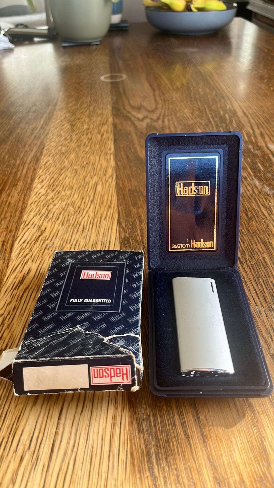 Hadson vintage aansteker, Ophalen of Verzenden, Zo goed als nieuw, Aansteker