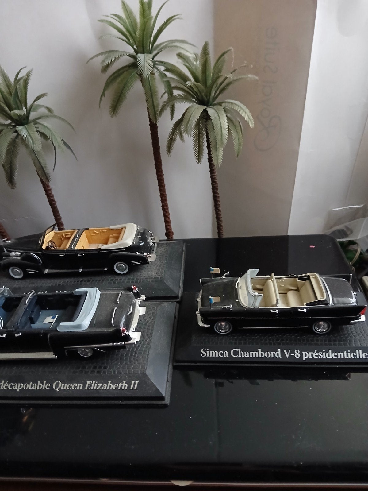 Presidentiële Cars. Simca Chambord V-8 en 2x  Cadillac, Ophalen of Verzenden, Gebruikt, Auto, Overige merken
