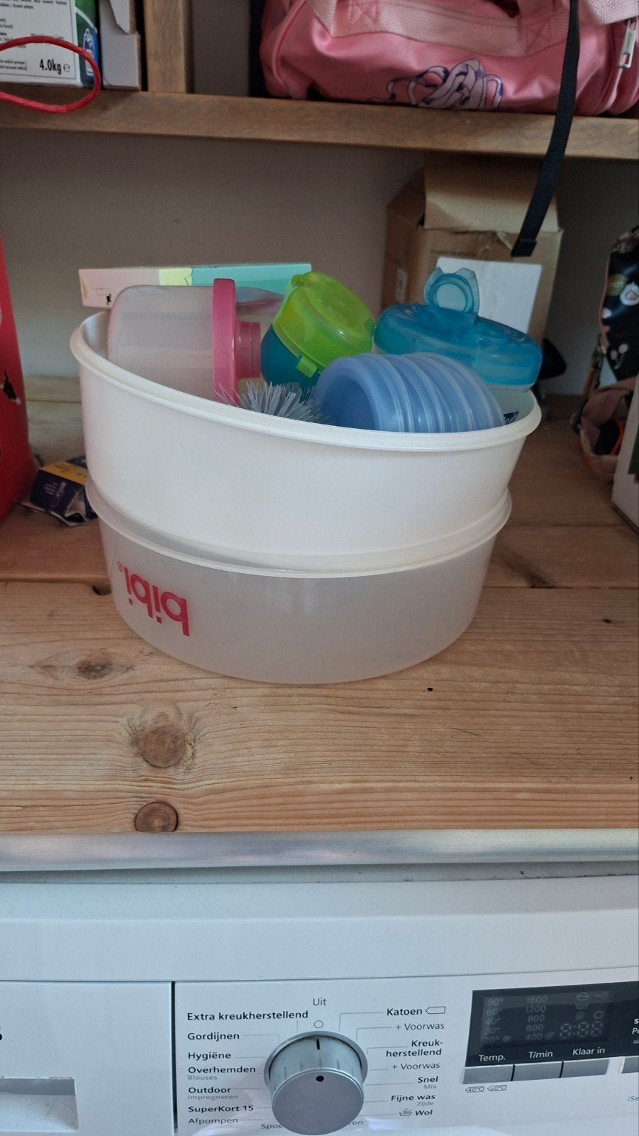 Sterilisator voor babyflessen en accessoires, Kinderen en Baby's, Overige merken, Gebruikt, Sterilisator, Ophalen of Verzenden