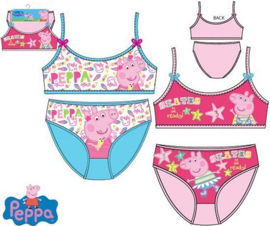 Peppa Pig Ondergoed (2 sets) - Maat 116/128, Nacht- of Onderkleding, Meisje, Nieuw, Ophalen of Verzenden