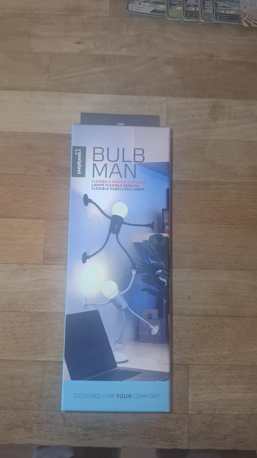 Bulb Man Flexibele Draadloze Lamp - Oplaadbaar, Oplaadbaar, Ophalen, Nieuw, Overige merken