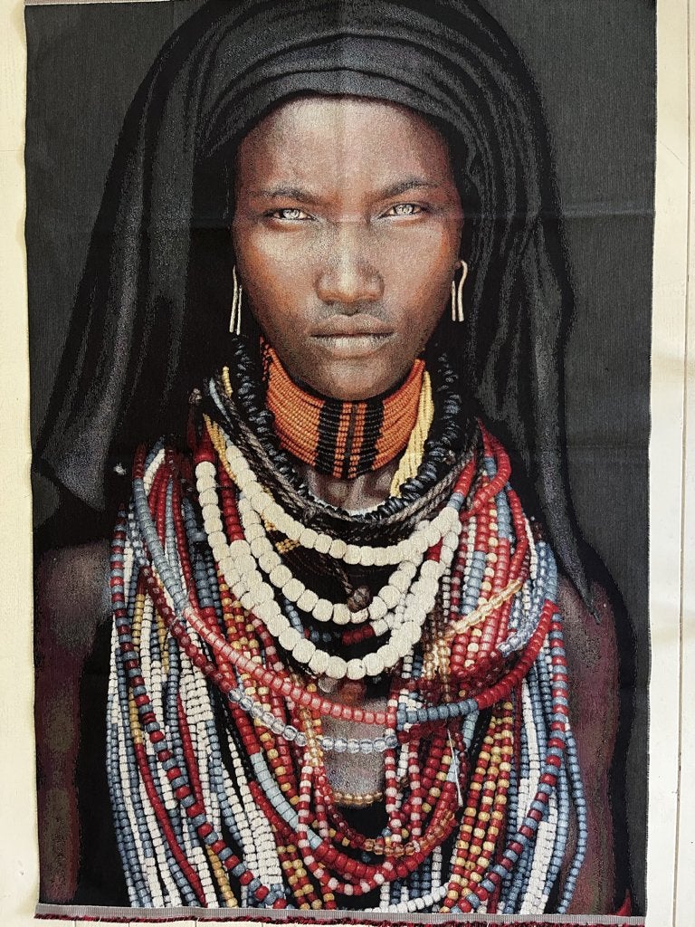 Gobelin portret, Meerkleurig, Nieuw, 95 cm, Ophalen of Verzenden