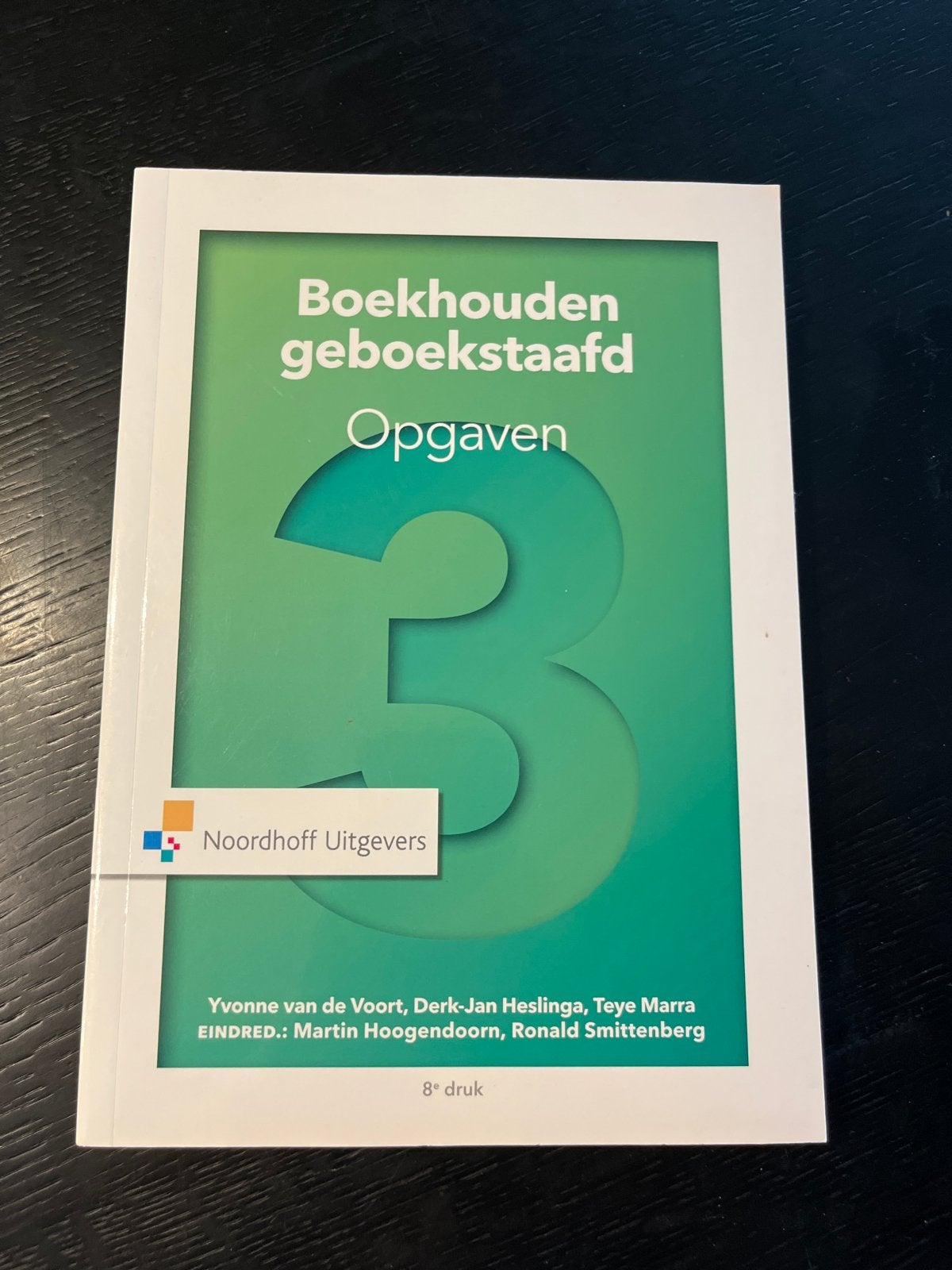 Boekhouden Geboekstaafd Opgaven 3 - 8e druk, Ophalen of Verzenden, Gamma, Zo goed als nieuw, MBO