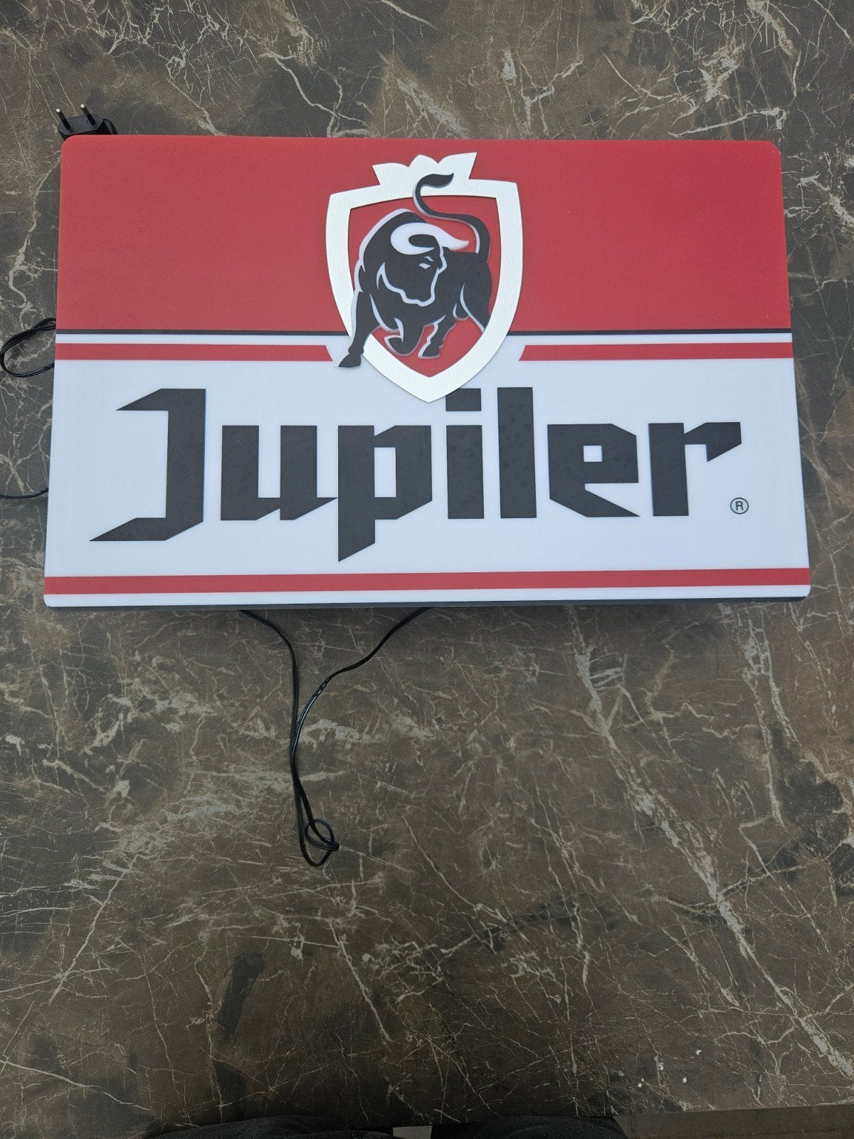 Jupiler LED Reclamebord - Nieuwstaat, Ophalen, Meerkleurig, Kunststof, Zo goed als nieuw