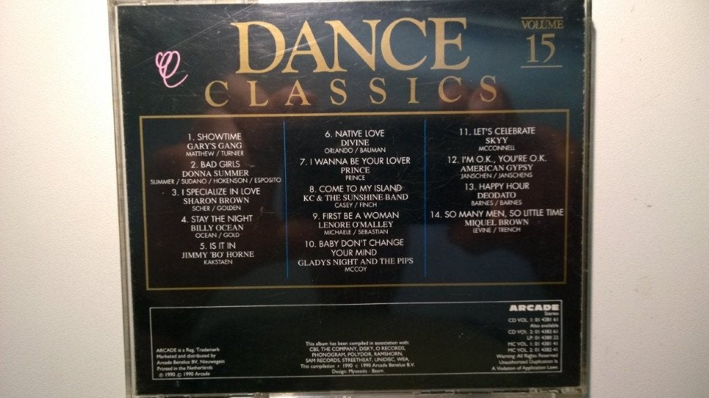 Dance Classics Volume 15, Cd's en Dvd's, Ophalen of Verzenden, Zo goed als nieuw, Dance en House, Album