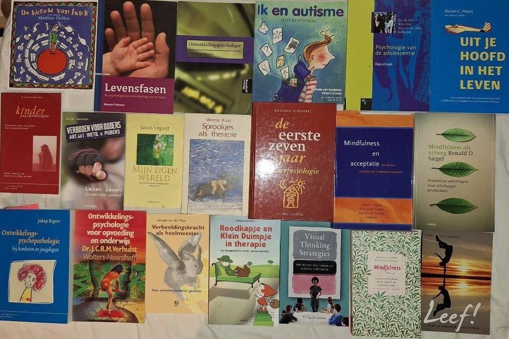 30+ Studieboeken hbo en master vaktherapie, Ophalen, Diverse auteurs, HBO, Zo goed als nieuw