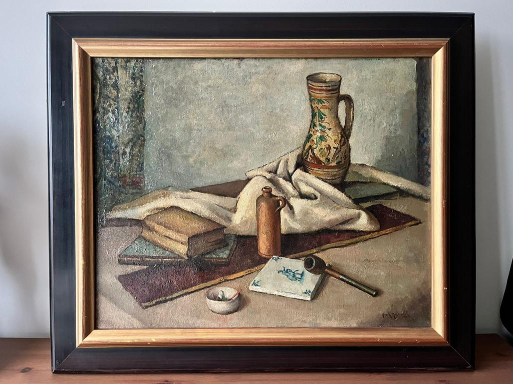 Olieverf Schilderij Henk Munnik, Antiek en Kunst, Ophalen of Verzenden