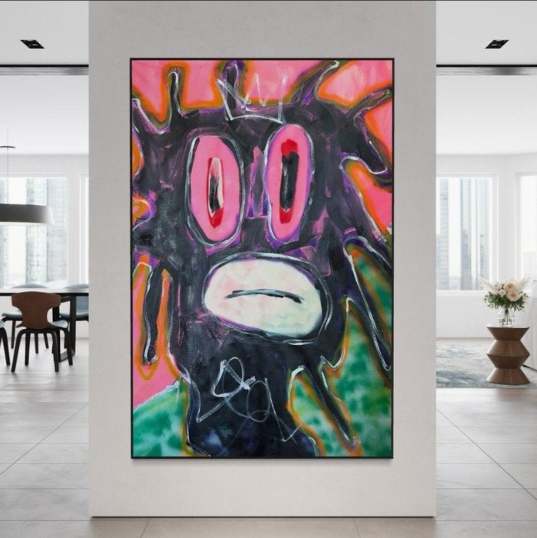 Timo Wedell - Bob Marley XXL - Hommage Basquiat, Ophalen of Verzenden