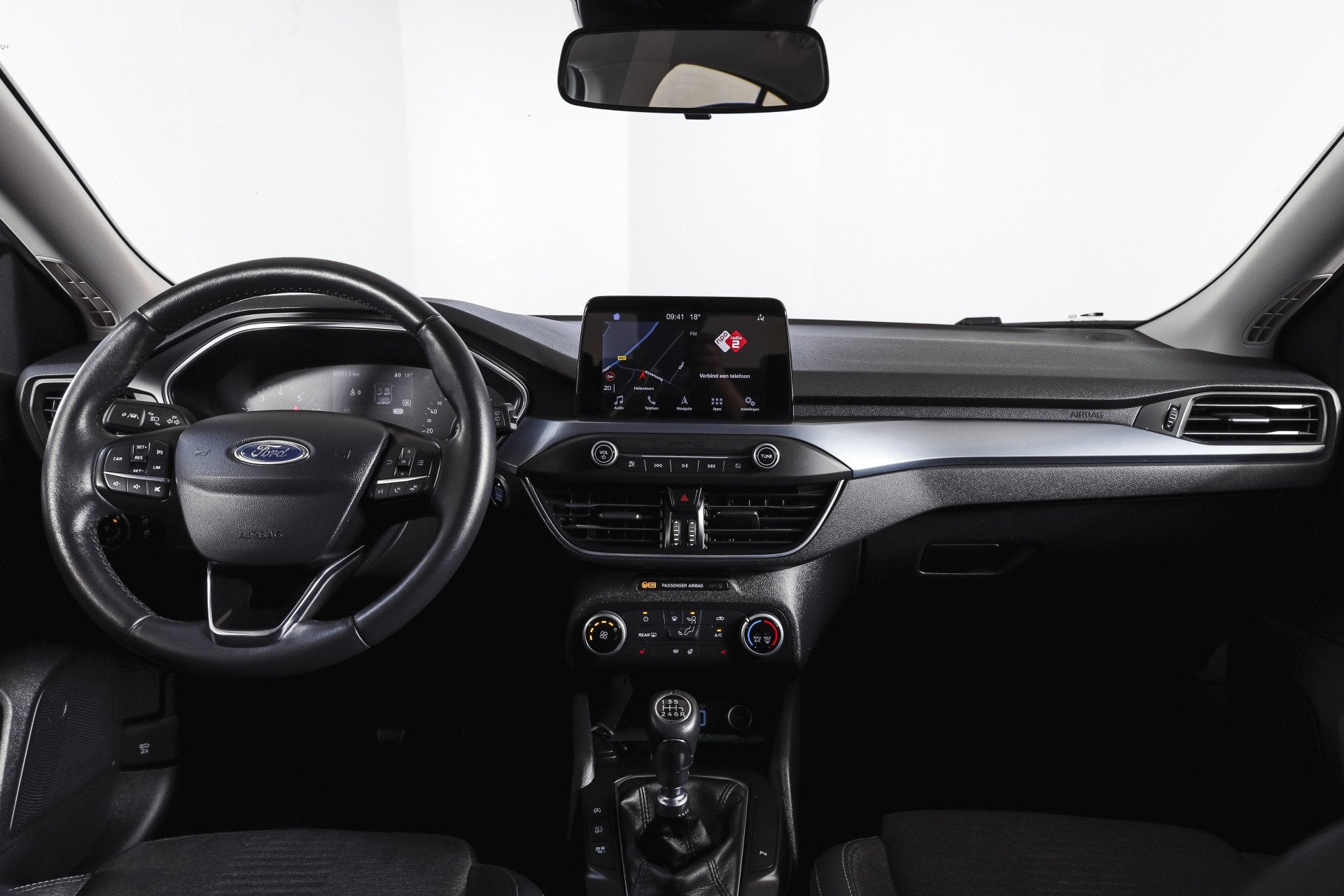 Ford Focus 1.0 EcoBoost 125 PK Active Business | Cruise | Wi, Auto's, Gebruikt, Euro 6, Lichtsensor, Wit